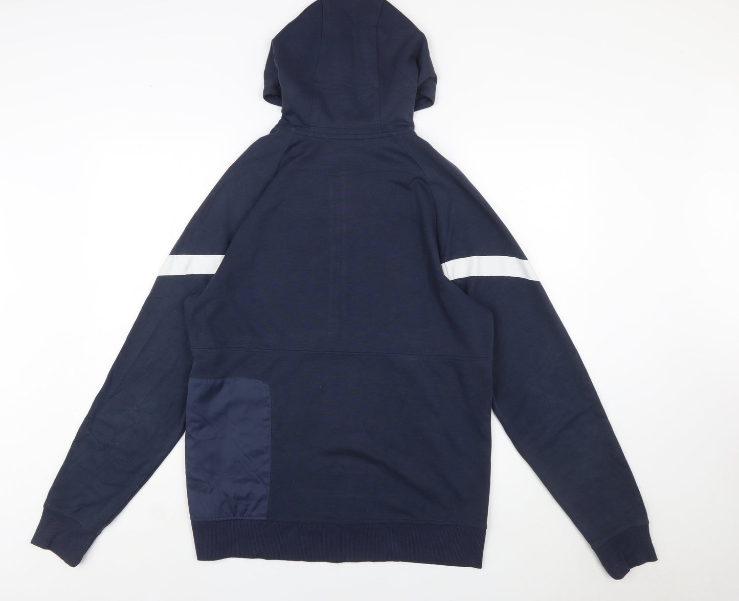 Nike Men's Blue Dri-FIT Pullover Hoodie Medium Football Sports Top