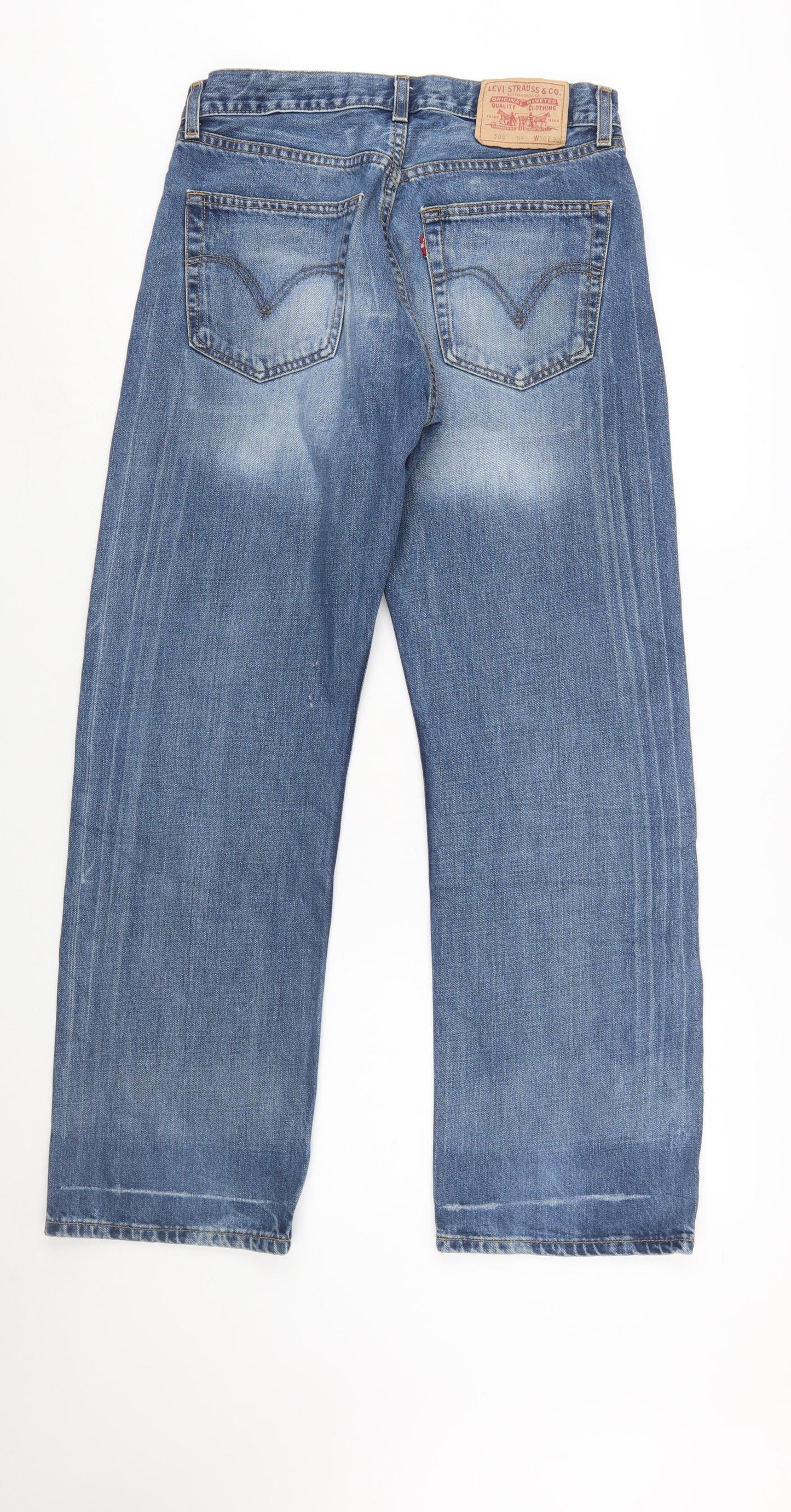 Levi’s 506 Men’s Blue Straight Leg Denim Jeans W30 L30