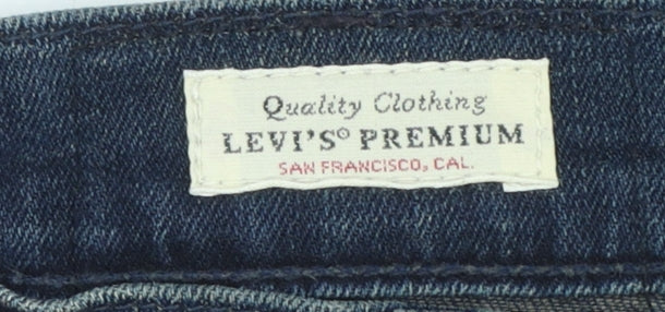 Levi's Premium Men's Blue Slim Jeans W30 L32 Denim Classic Fit