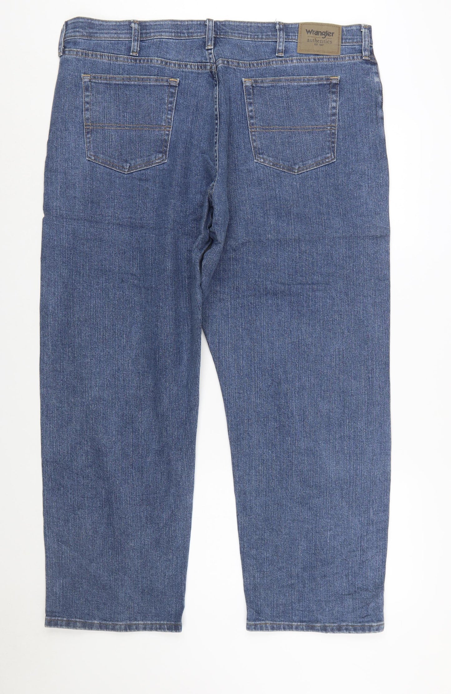 Wrangler Authentics Men Blue Straight Fit Jeans 40x29 Denim