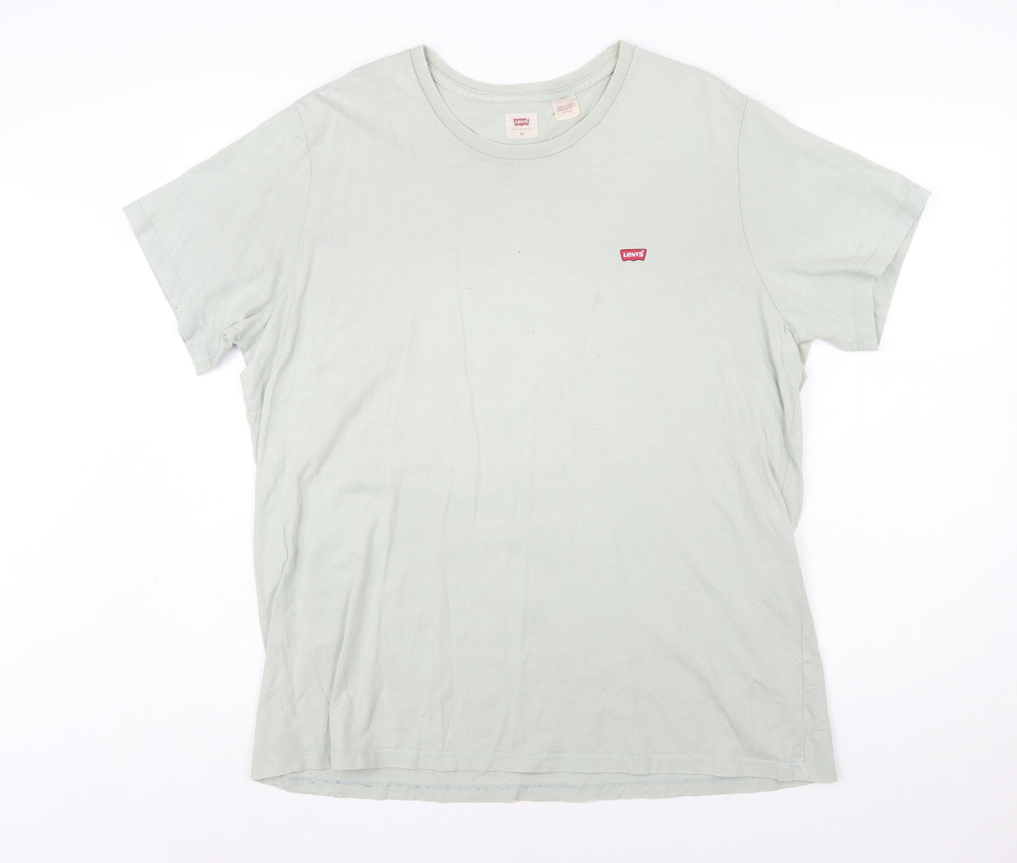 Levi's Men's Green XL Short Sleeve Crew Neck Cotton T-Shirt