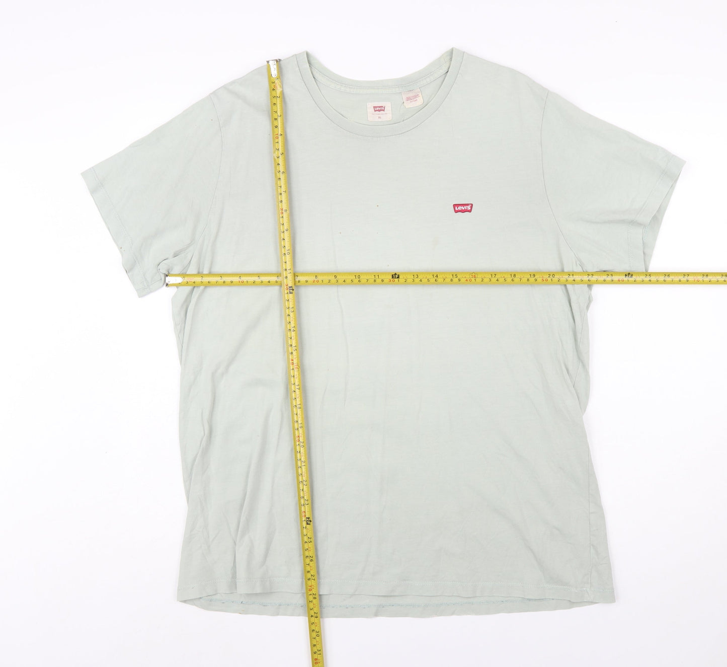 Levi's Men's Green XL Short Sleeve Crew Neck Cotton T-Shirt