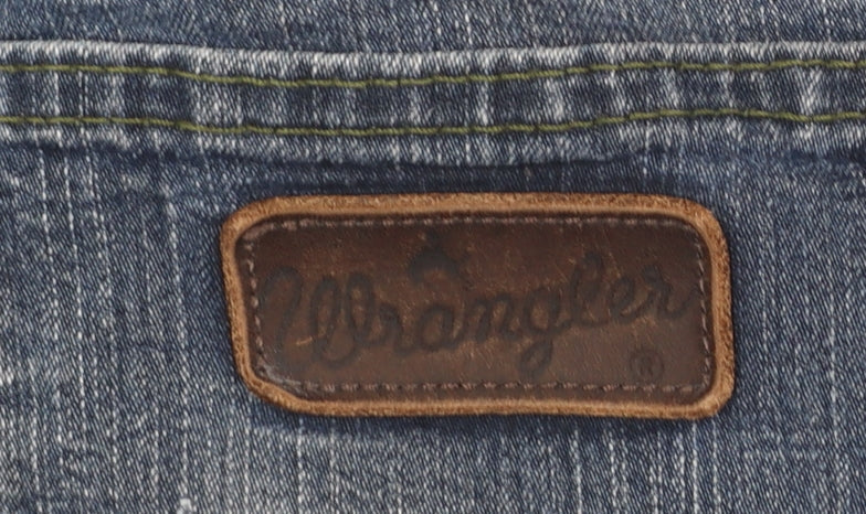 Wrangler Men's Blue Straight Leg Texas Stretch Jeans W38 L34