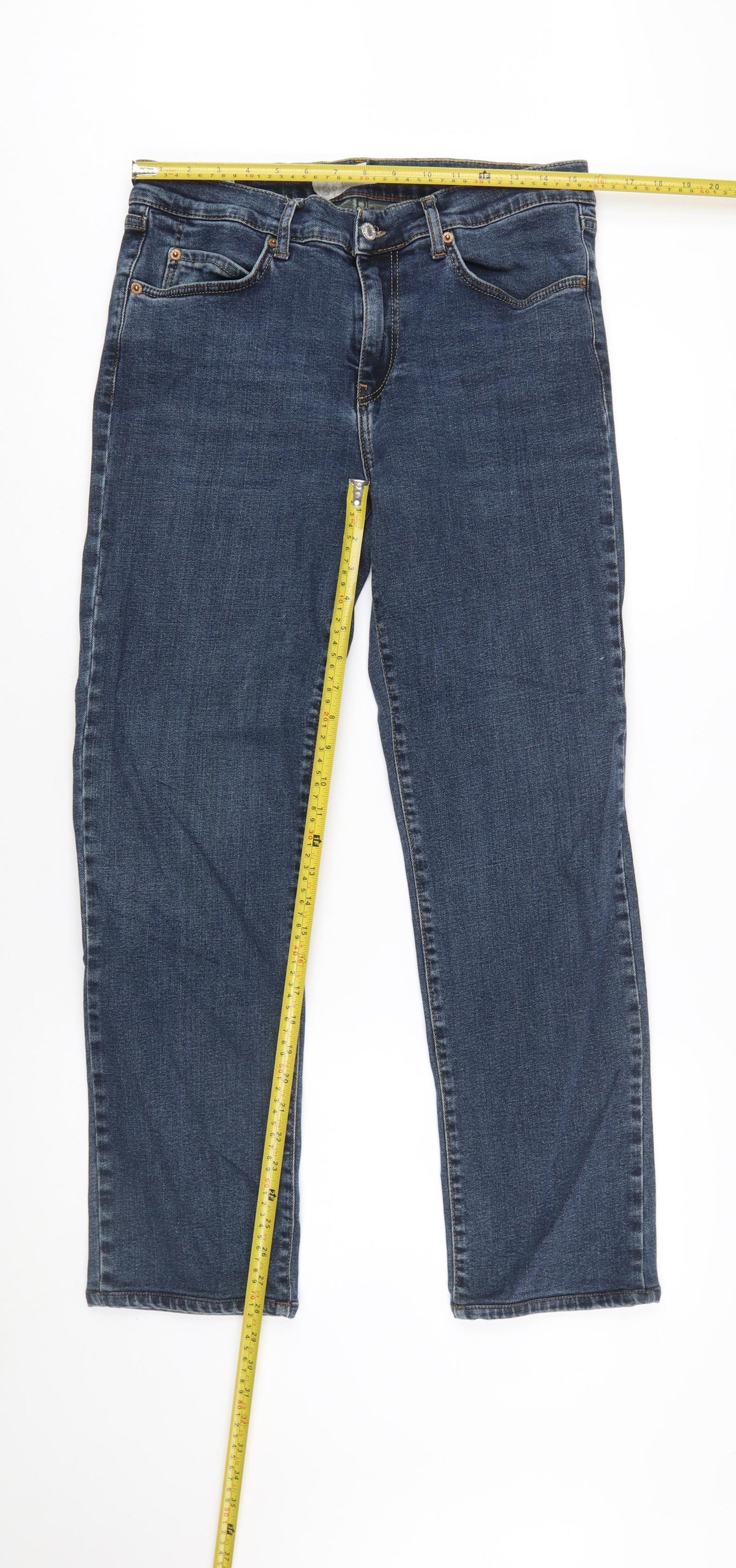 Levi's Premium 508 Men's Blue Straight Jeans W32 L34 Denim