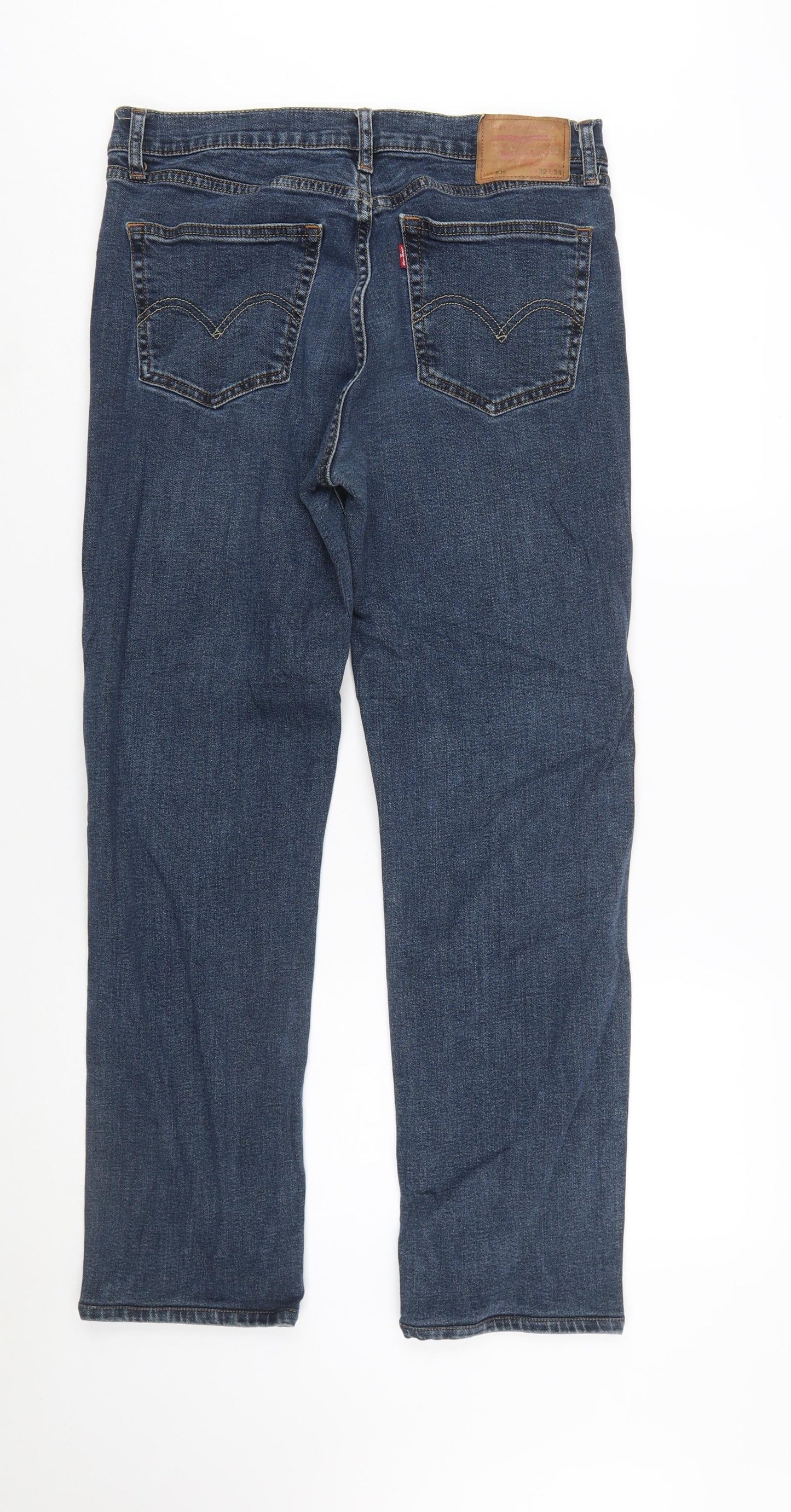 Levi's Premium 508 Men's Blue Straight Jeans W32 L34 Denim