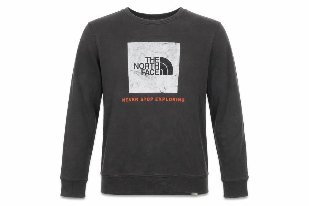 The North Face Boys Black XL Crew Neck Pullover Sweatshirt