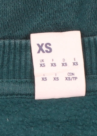 Reebok Men's Green XS Pullover Sweatshirt with Logo