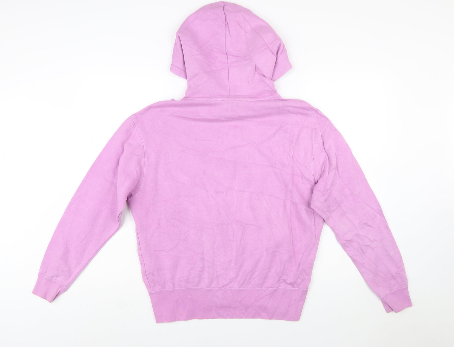 Nike Women's Pink Pullover Hoodie XS Cotton Blend Sweatshirt