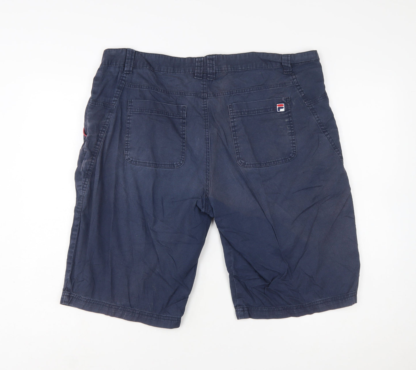 Fila Men's Blue Chino Shorts Size 2XL 44in Waist Casual Summer