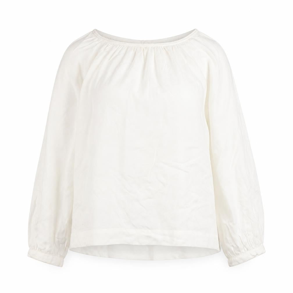 Vero Moda Women's White Cold Shoulder Blouse Size L