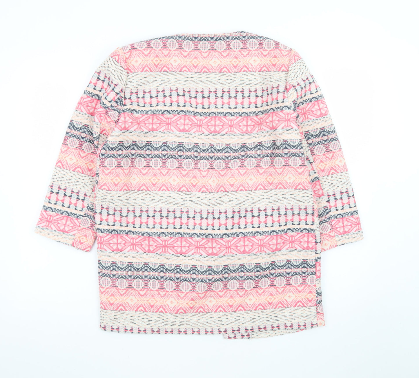 Vero Moda Women’s Multicoloured Aztec Knit Cardigan Size 12