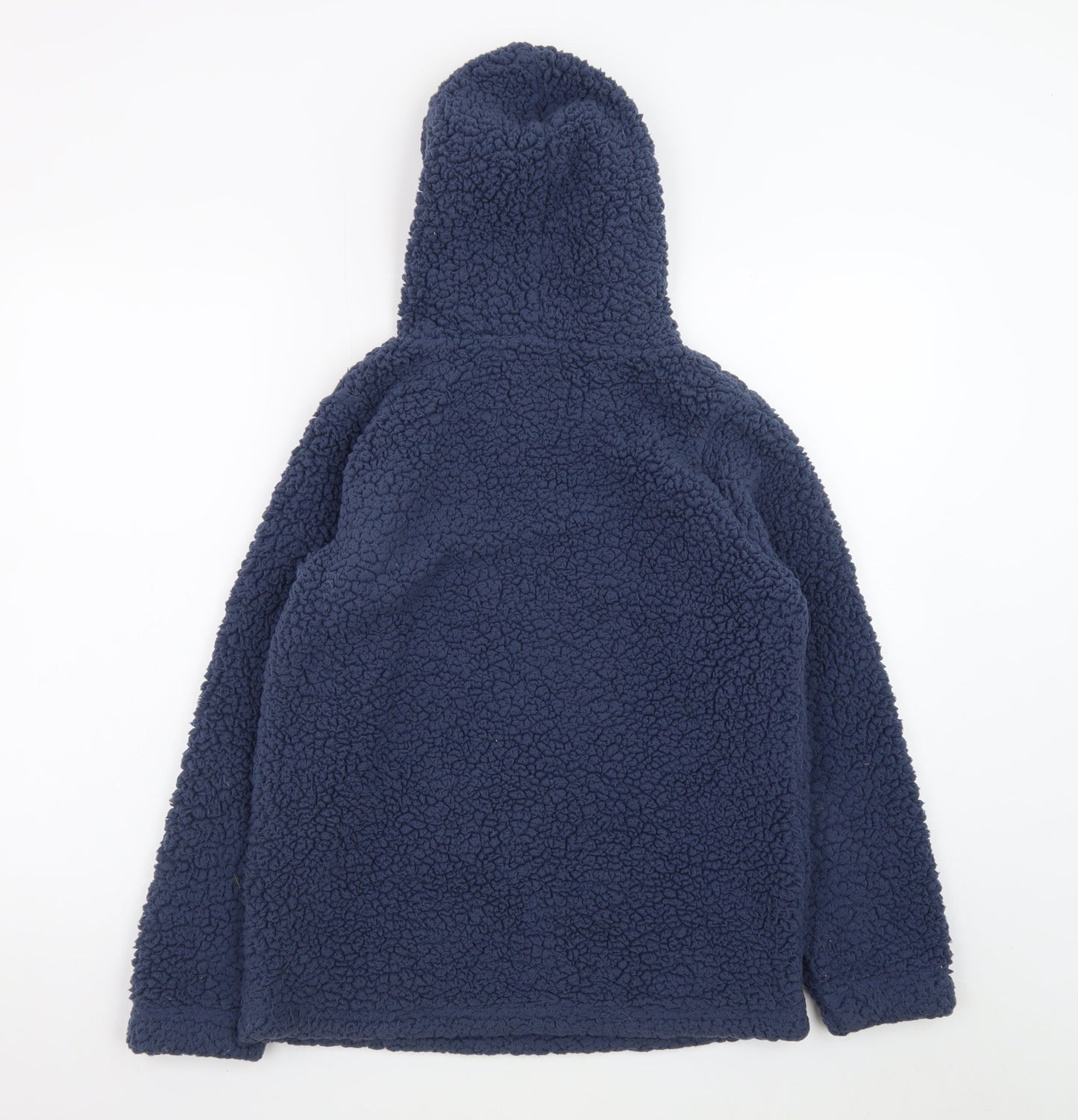 St. Bernard for Dunnes Stores Mens Blue XS Fleece Hoodie Pullover