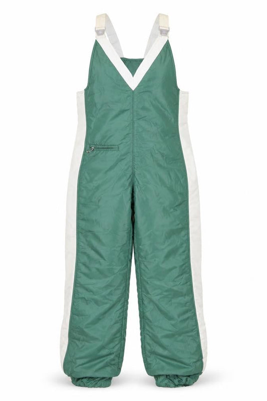 SALP Women Green & White Ski Jumpsuit Size 18 Waterproof Winterwear