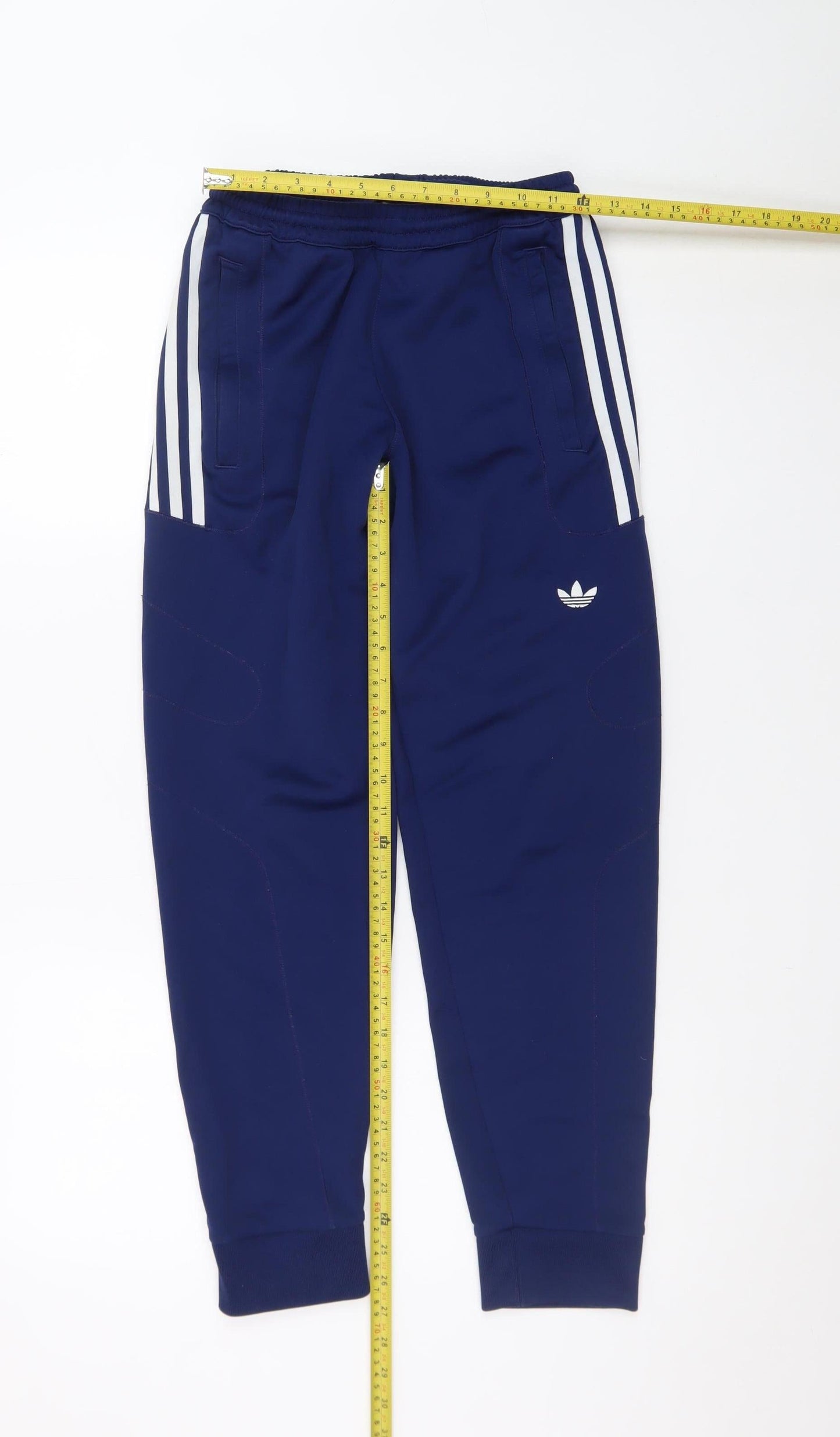 Adidas Men's Blue Jogger Trousers Size S Elastic Waist Casual Sportswear