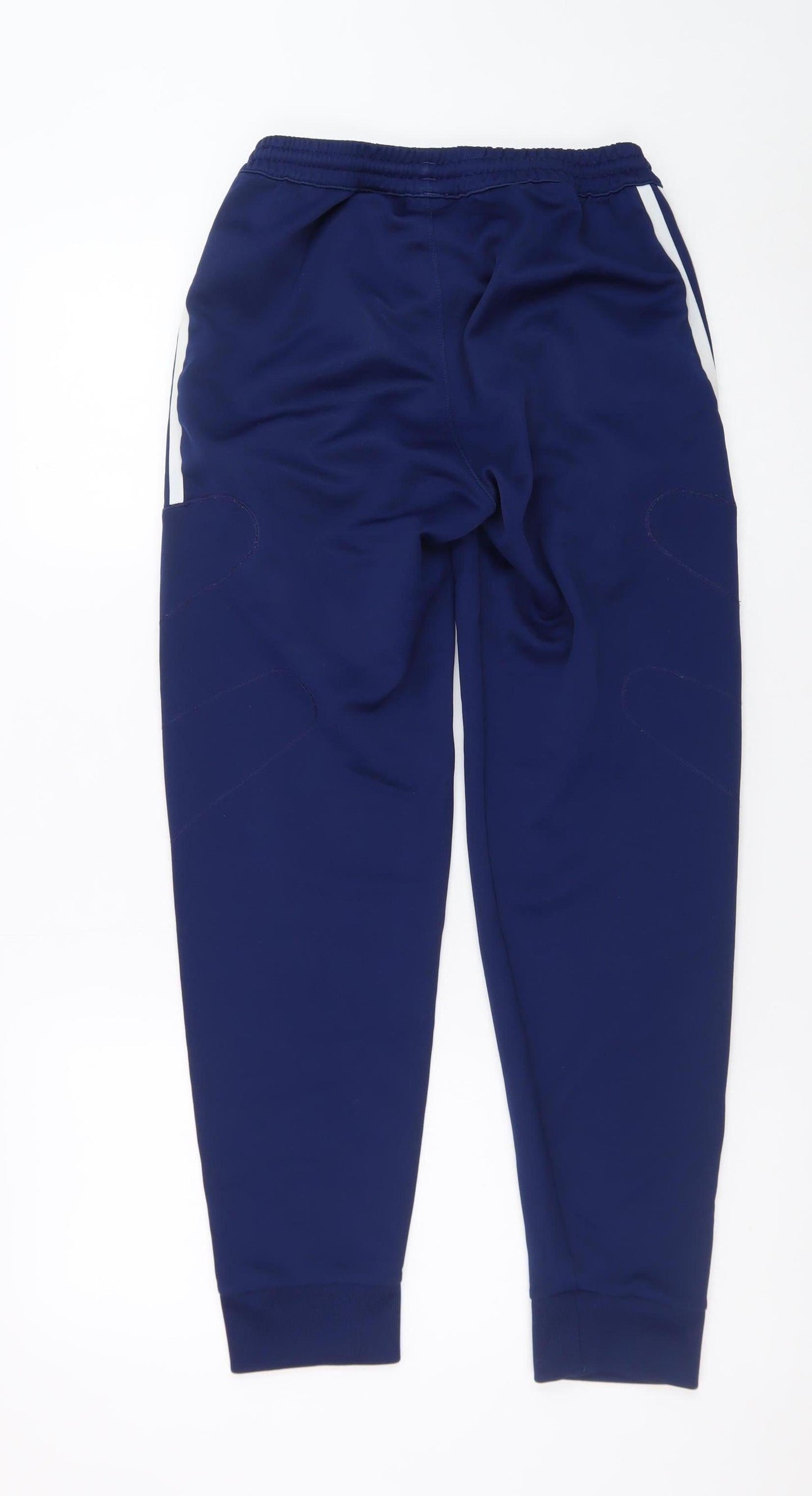 Adidas Men's Blue Jogger Trousers Size S Elastic Waist Casual Sportswear