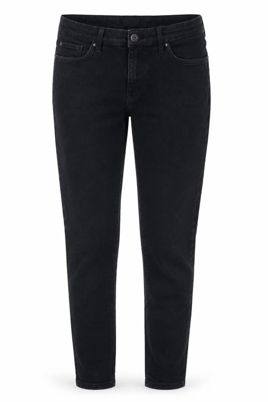 River Island Womens Black Skinny Jeans Size 32 Slim Fit Denim