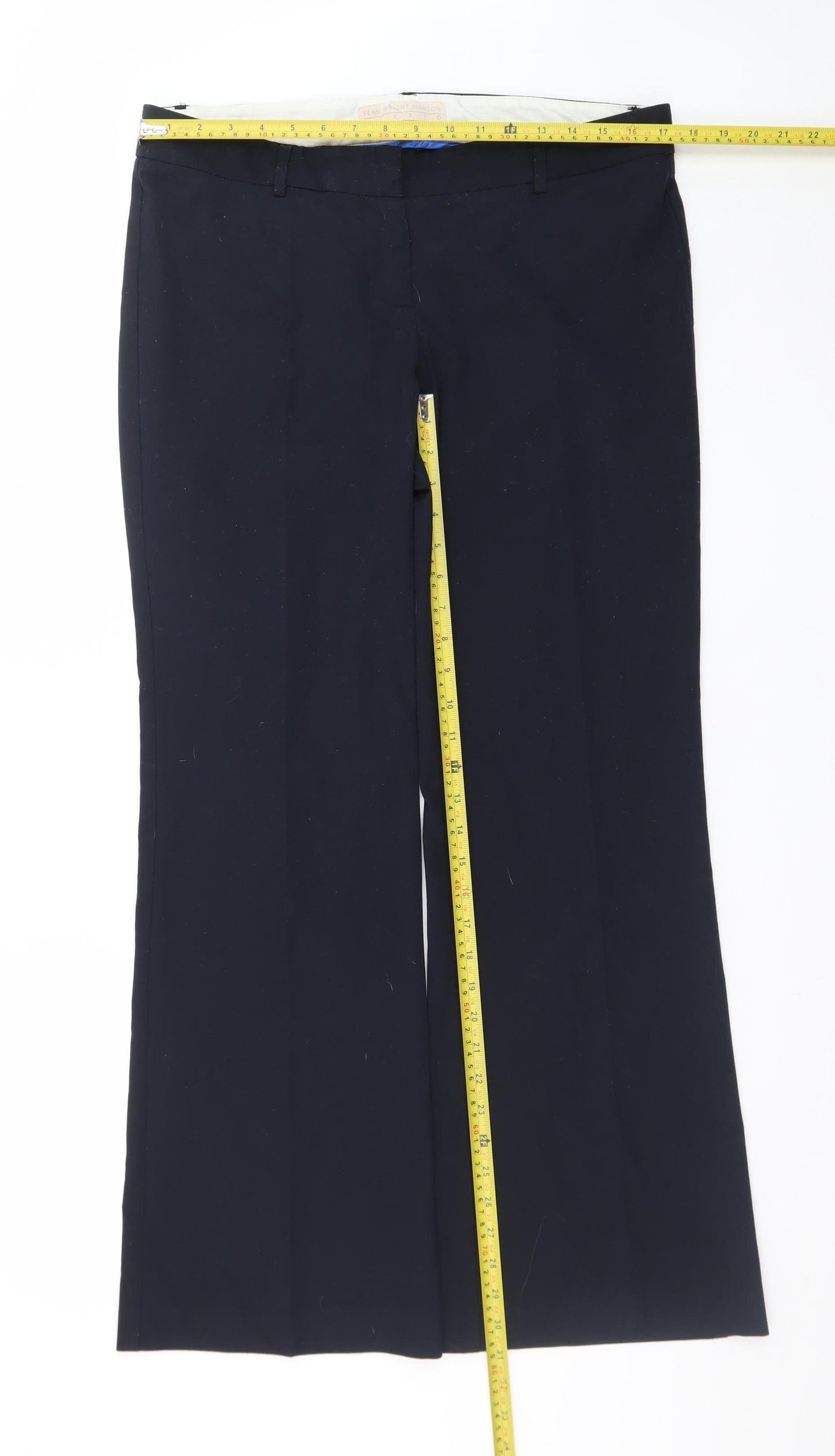 Fenn Wright Manson Studio Black Dress Pants L Regular Fit Trousers