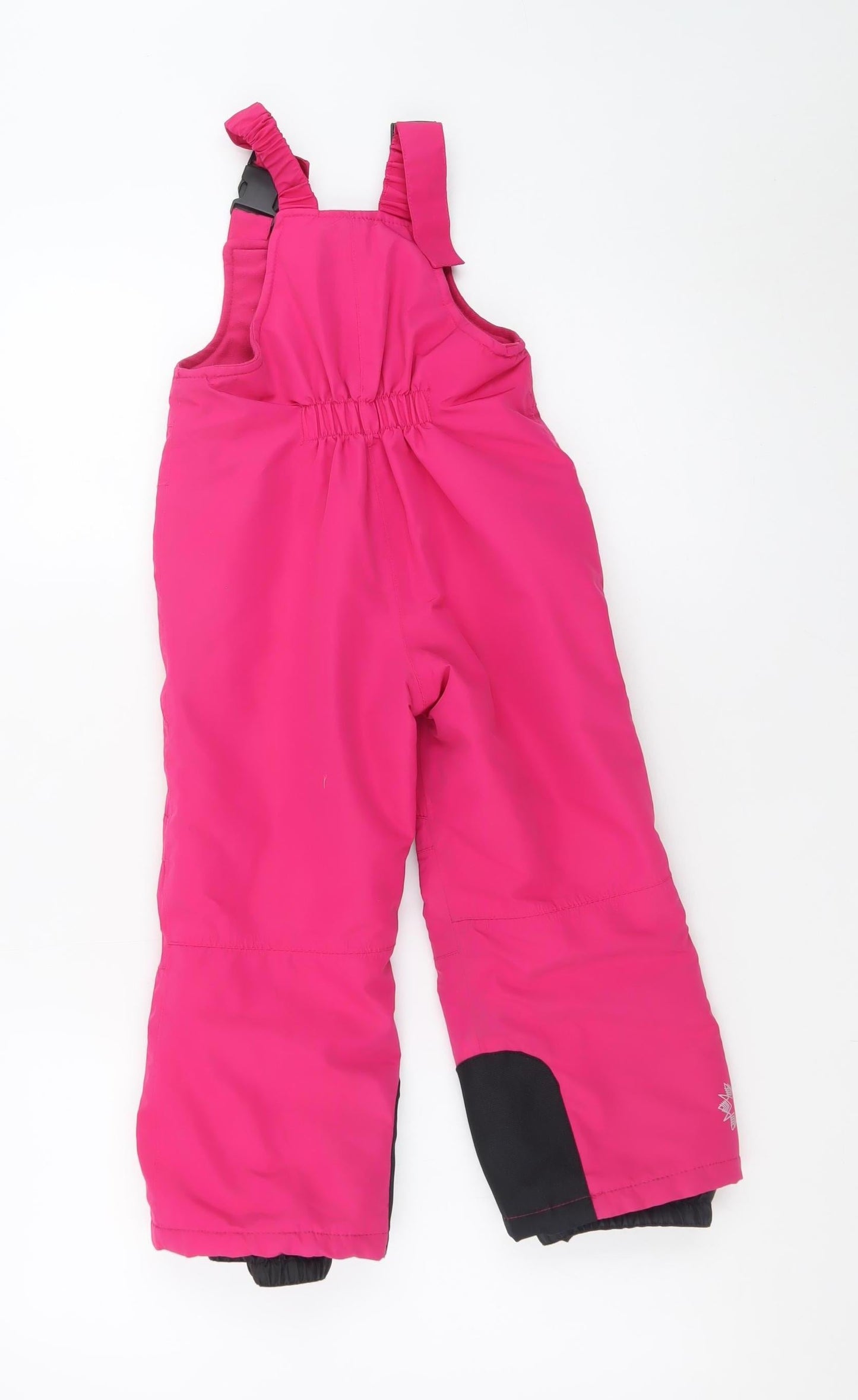 Civil Pro Girls Pink Ski Salopettes Waterproof Winter Snow Trousers 2-4 Years