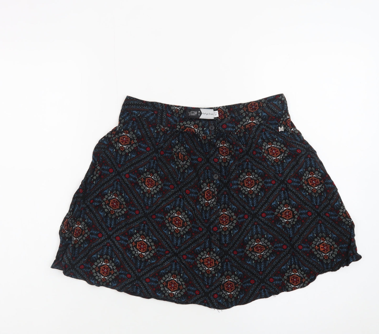 Youcom Women’s Multicoloured A-Line Short Skirt M
