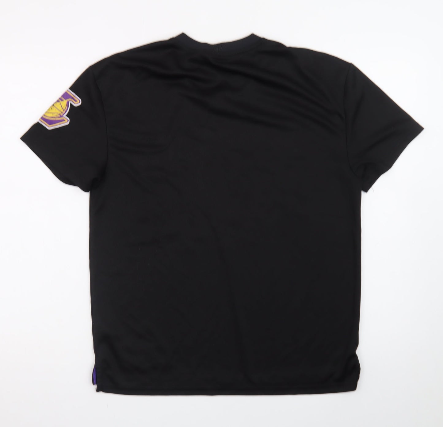 NBA Women’s Black XS V-Neck Los Angeles Lakers T-Shirt