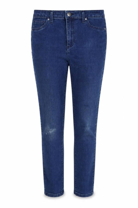 Gallery Womens Blue Skinny Stretch Denim Jeans Size 10