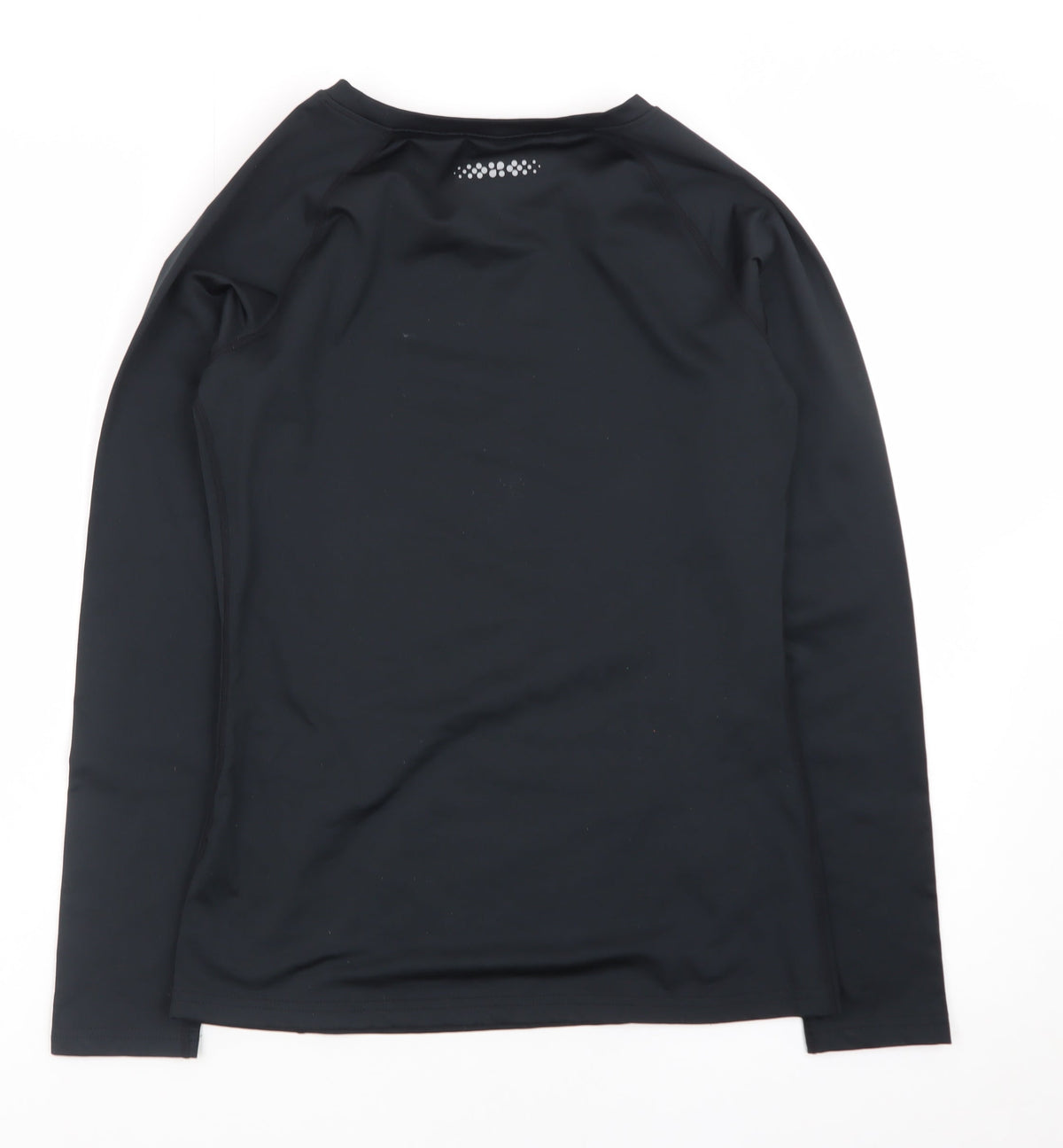 Dunnes Womens Black Long Sleeve Slim Fit Active Top Size S