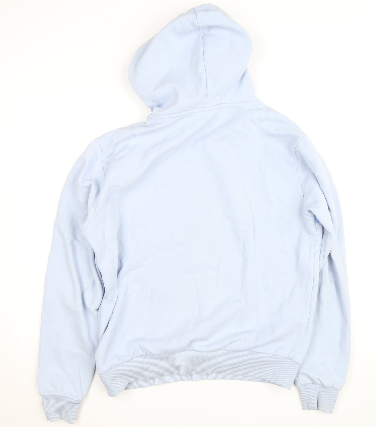 Disney Girls Blue Stitch Hawaii Pullover Hoodie M Regular Fit Fleece