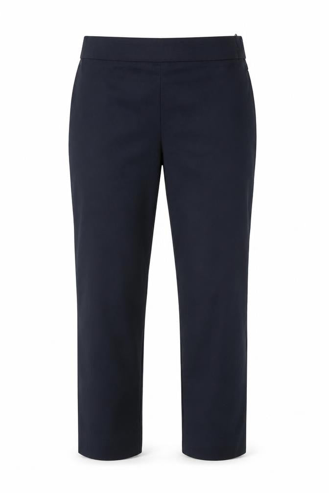 Savida Women’s Black Slim Twill Stretch Trousers Size 10