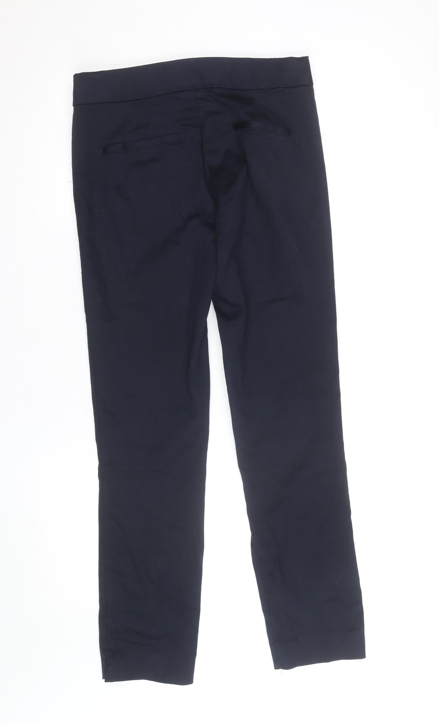 Savida Women’s Black Slim Twill Stretch Trousers Size 10