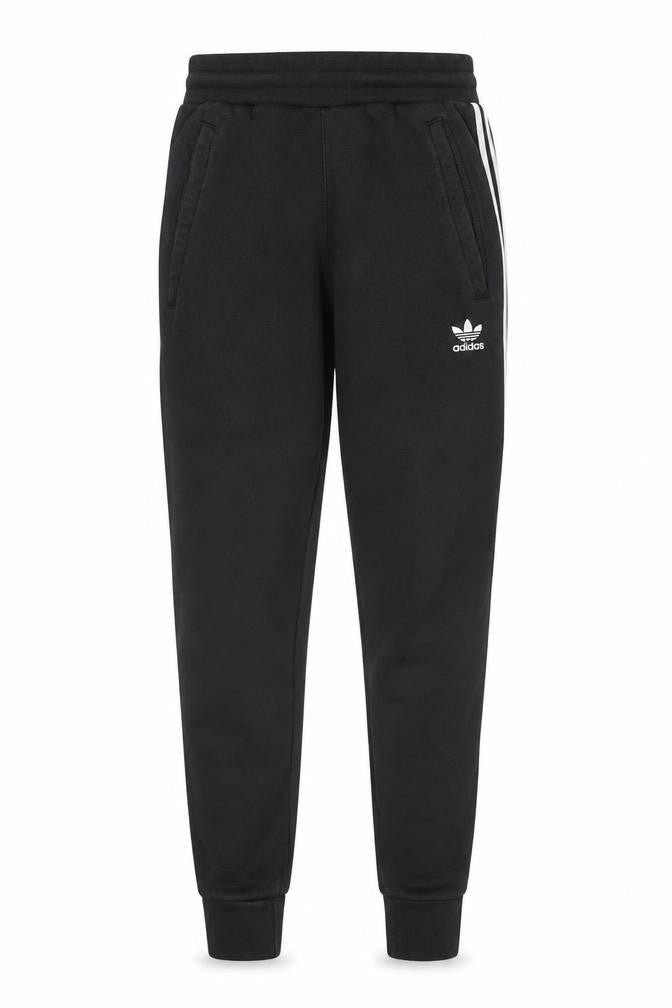 Adidas Womens Black XS Jogger Sweatpants with Side Stripe