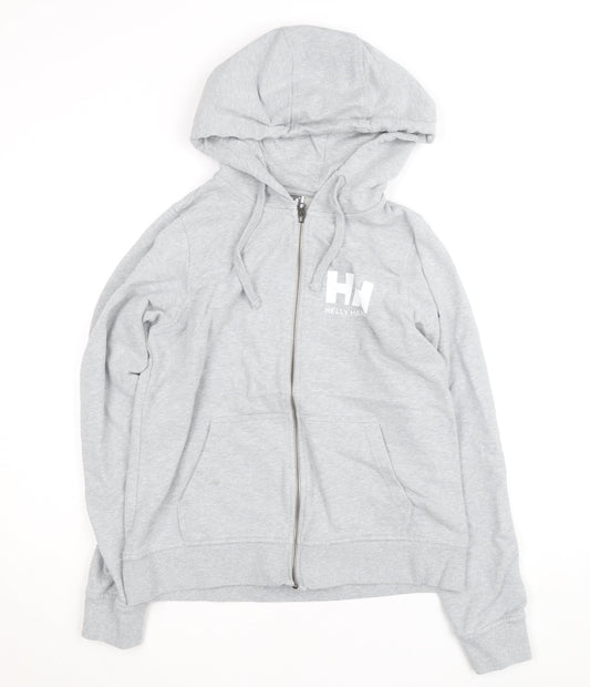 Helly Hansen Men's Grey Full Zip Hoodie L Regular Fit