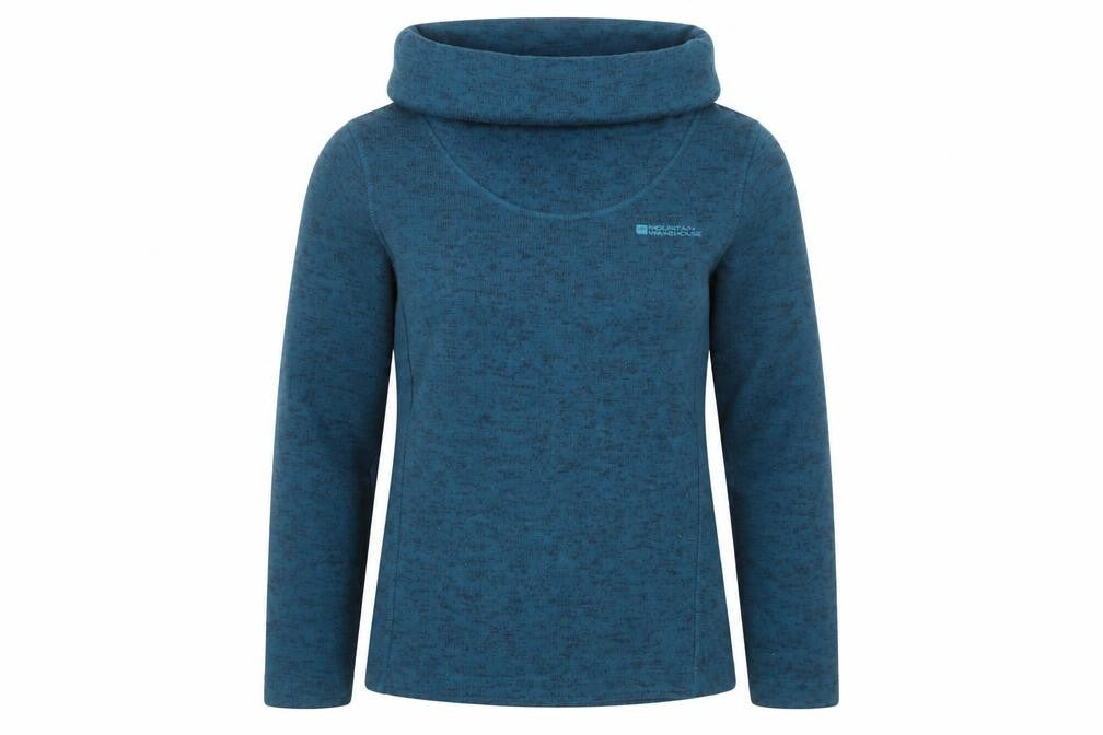 Mountain Warehouse Blue Fleece Pullover Jacket Unisex Adults S