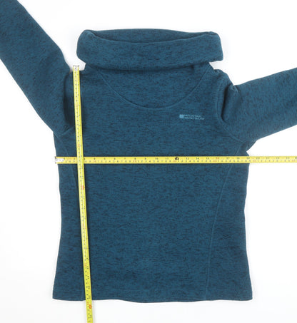 Mountain Mens Warehouse Blue Fleece Pullover Jacket S