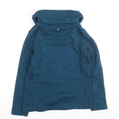 Mountain Mens Warehouse Blue Fleece Pullover Jacket S
