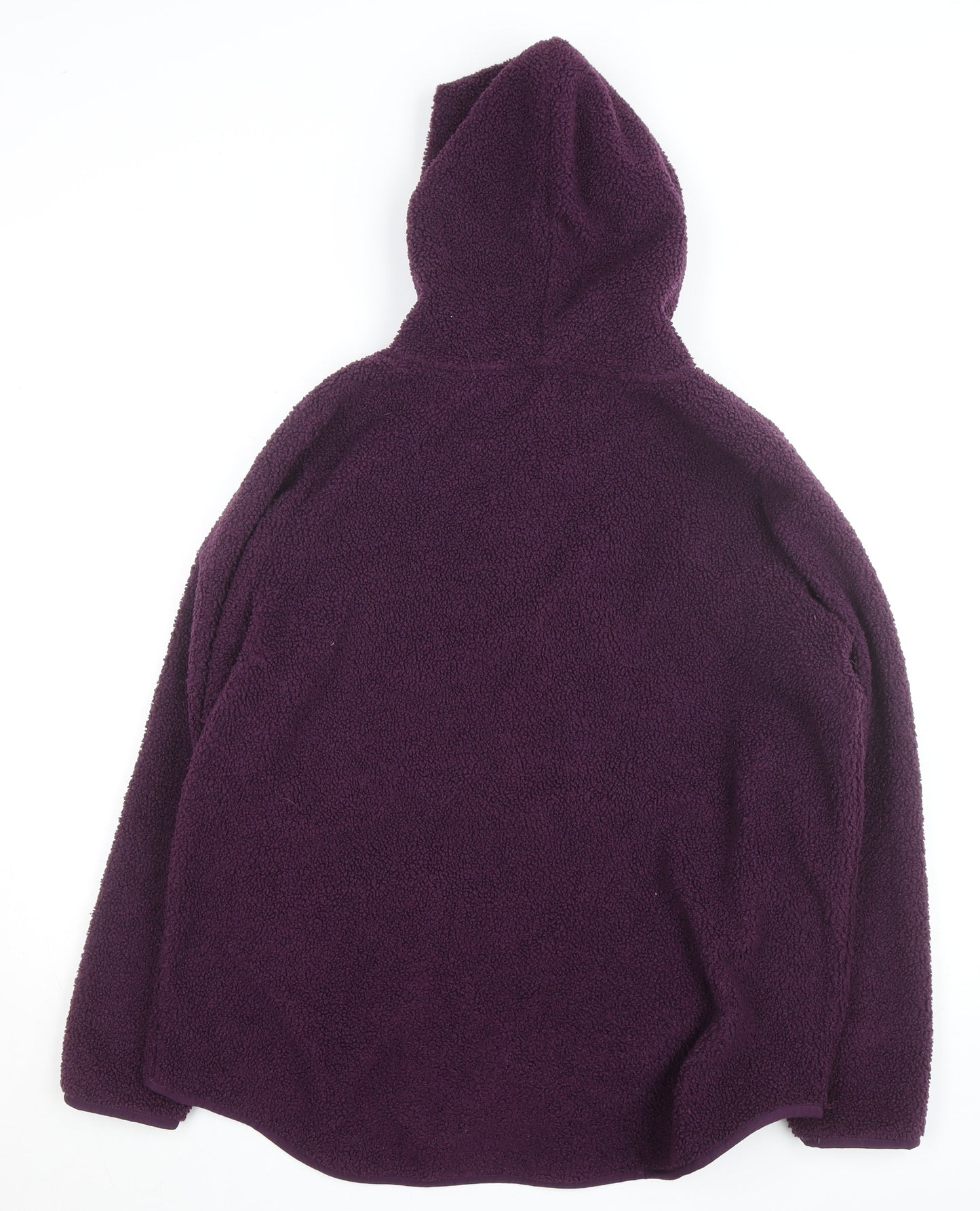 St. Bernard for Dunnes Stores Women's Purple Fleece Hooded Jacket Size 16