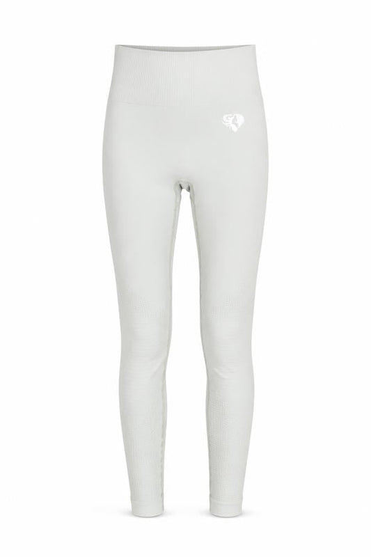 Women's Best Grey Seamless High Waist Leggings Size S - Stretch Gym Wear