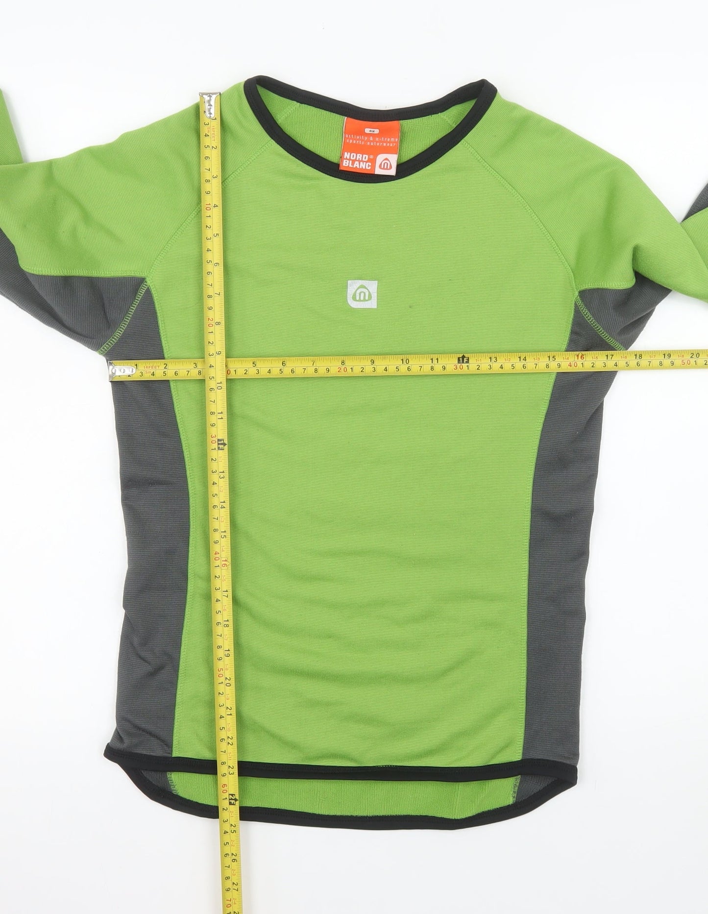 NordBlanc Men's Green Athletic Pullover Sweatshirt M