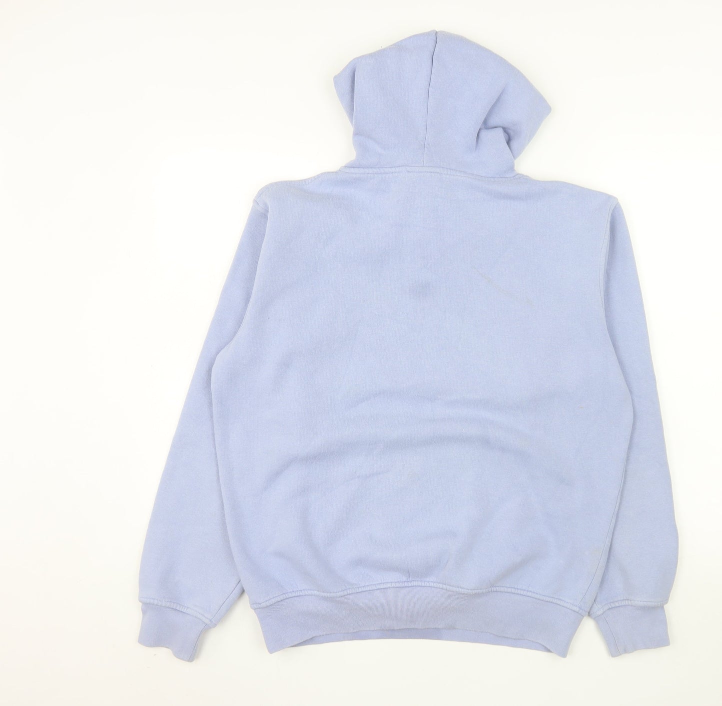NICCE Women's Blue Pullover Hoodie XS Cotton Blend Logo Jumper