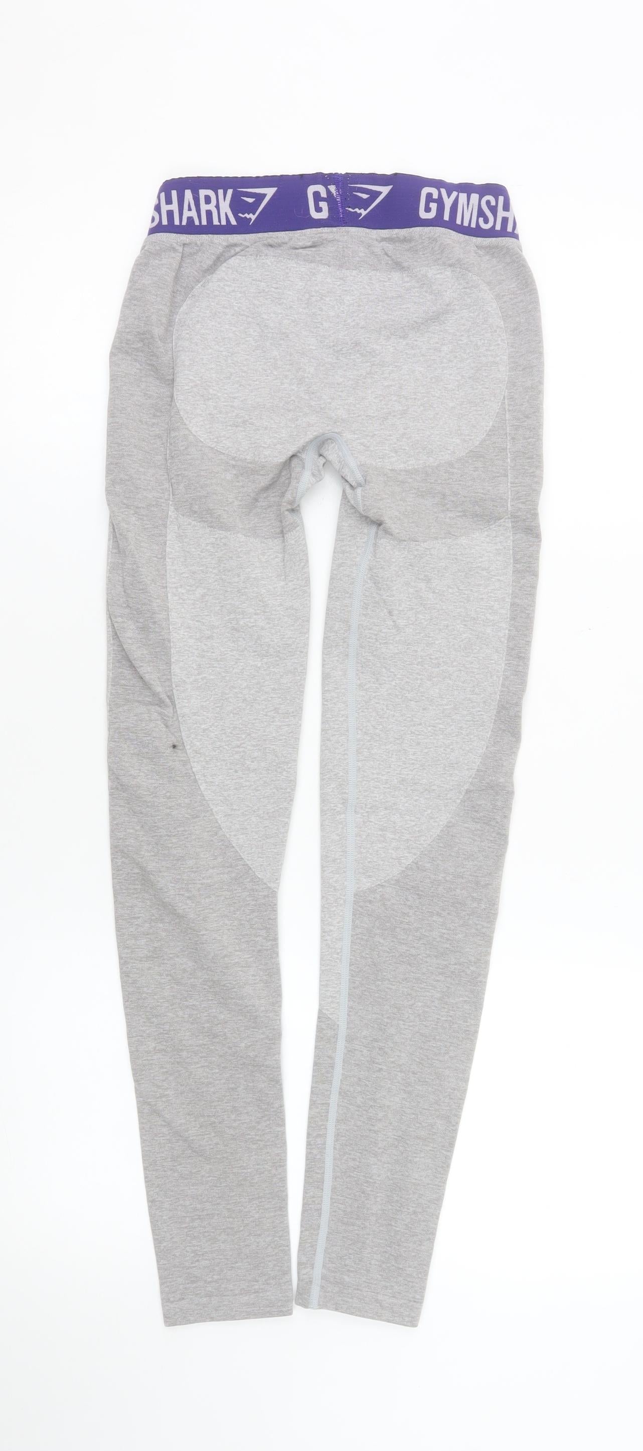 Gymshark Women’s Grey Moisture Wicking Leggings Size S Activewear