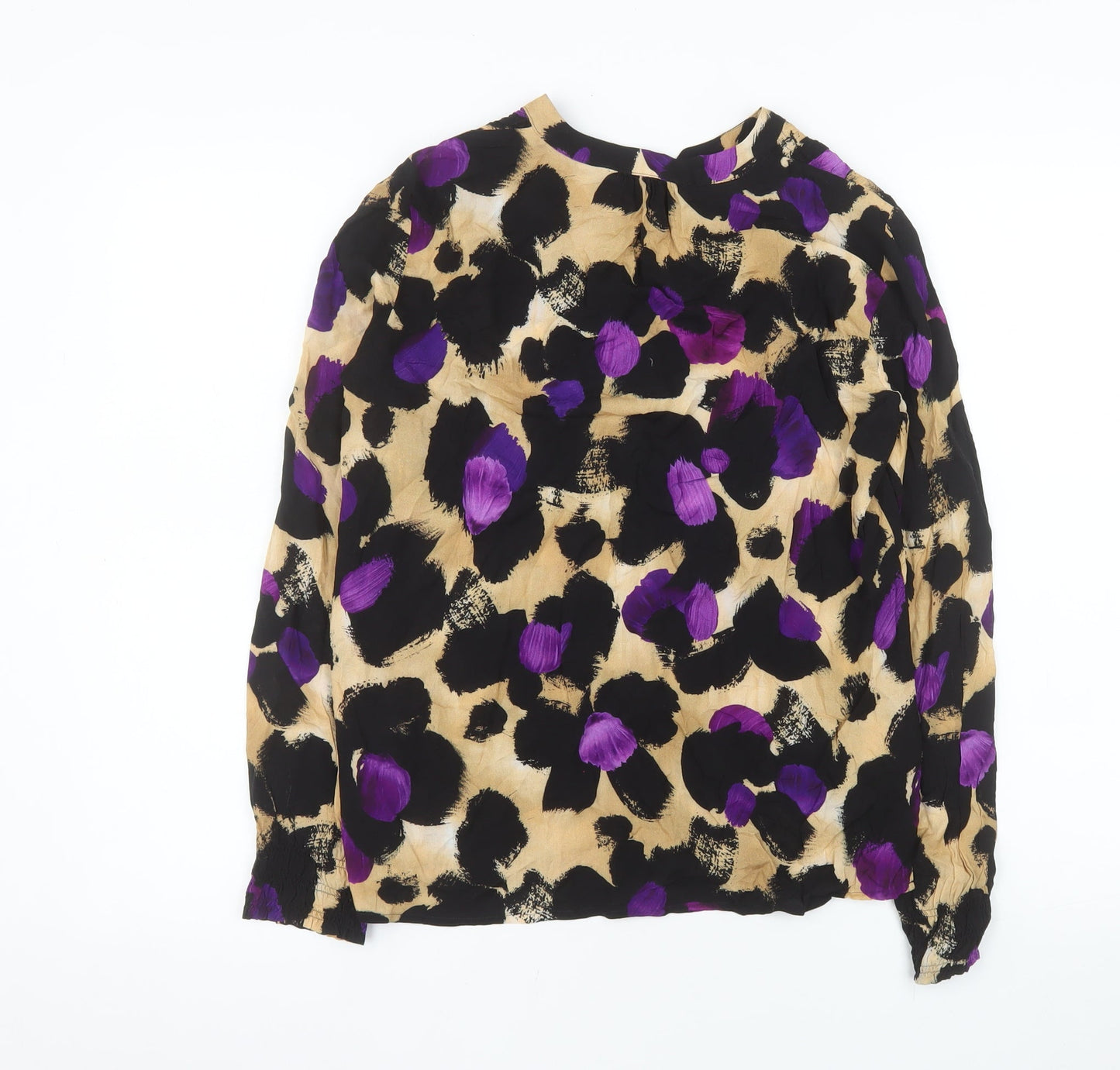 Le Comte Women's Multicoloured Viscose Blouse Size 8