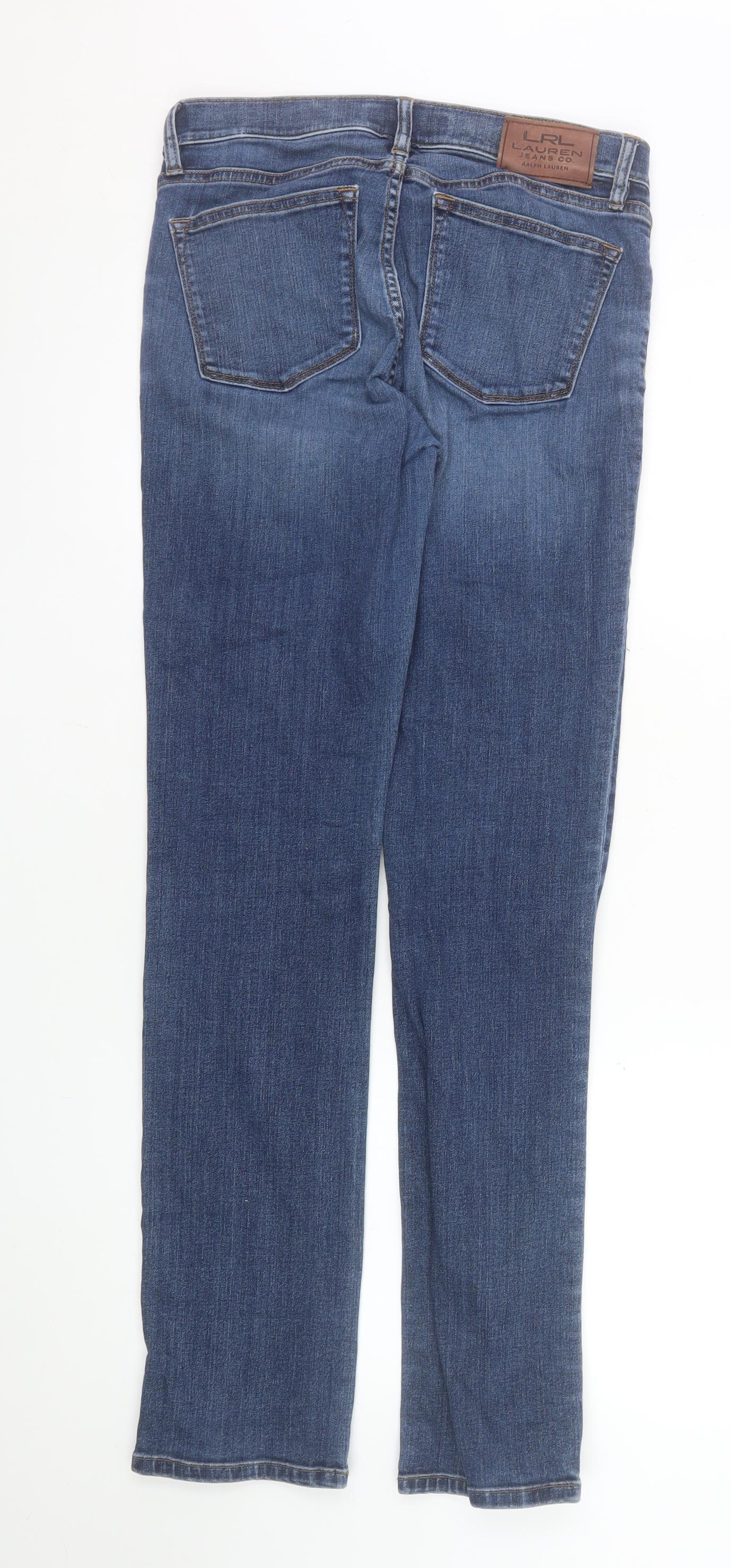 Ralph Lauren LRL Blue Straight Fit Men's Denim Jeans Size 8