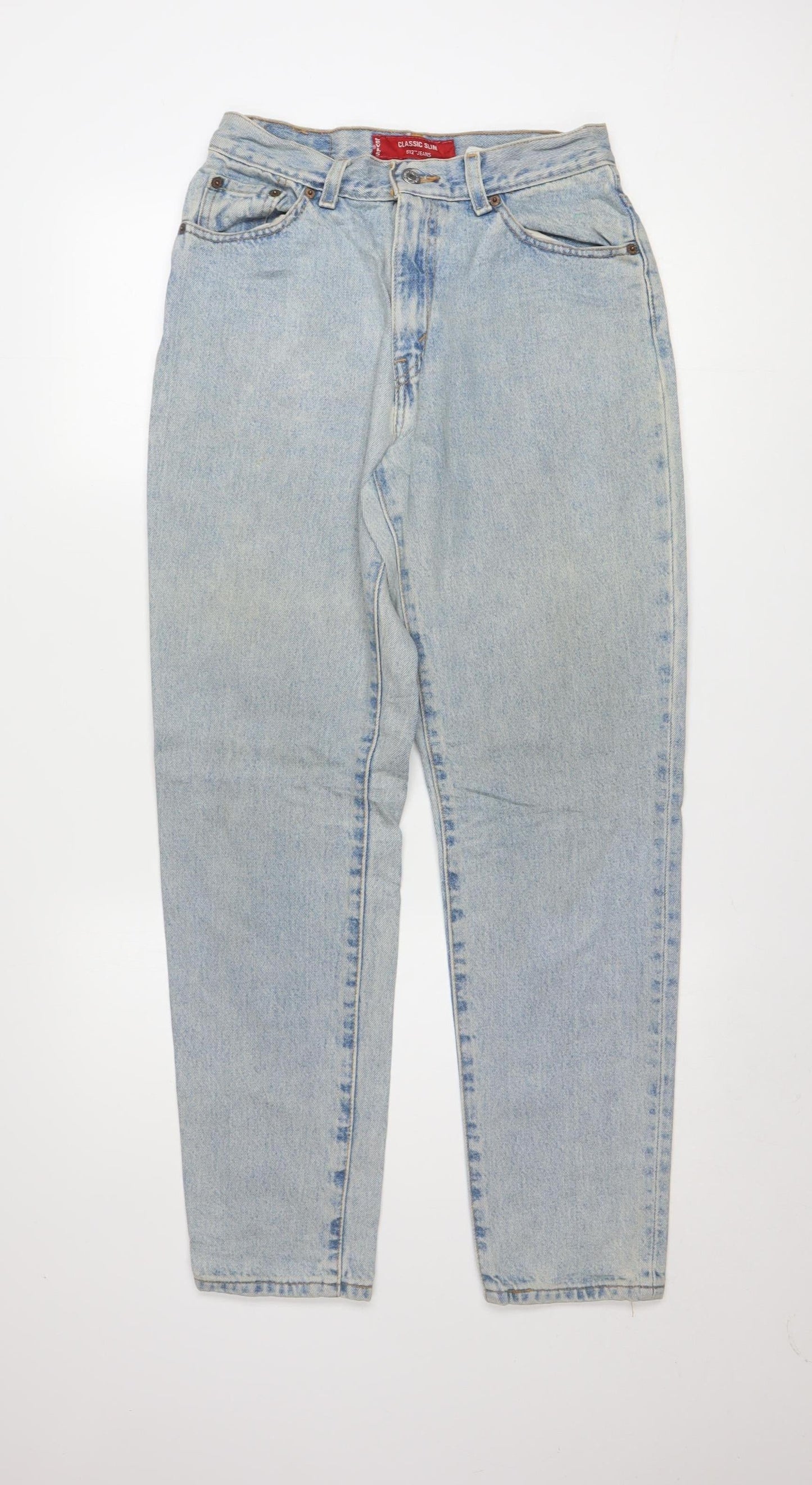 Levi's 512 Women's Blue Tapered Slim Fit Vintage Jeans Size 8