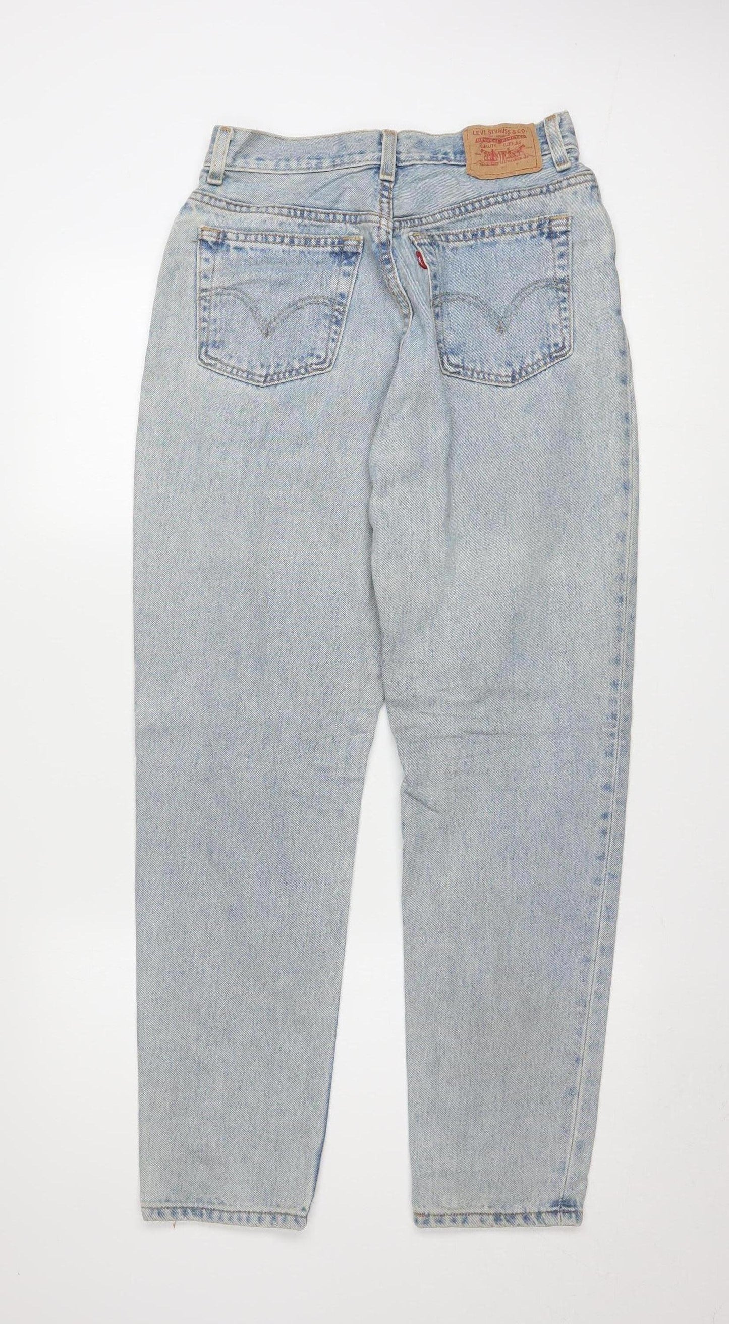 Levi's 512 Women's Blue Tapered Slim Fit Vintage Jeans Size 8