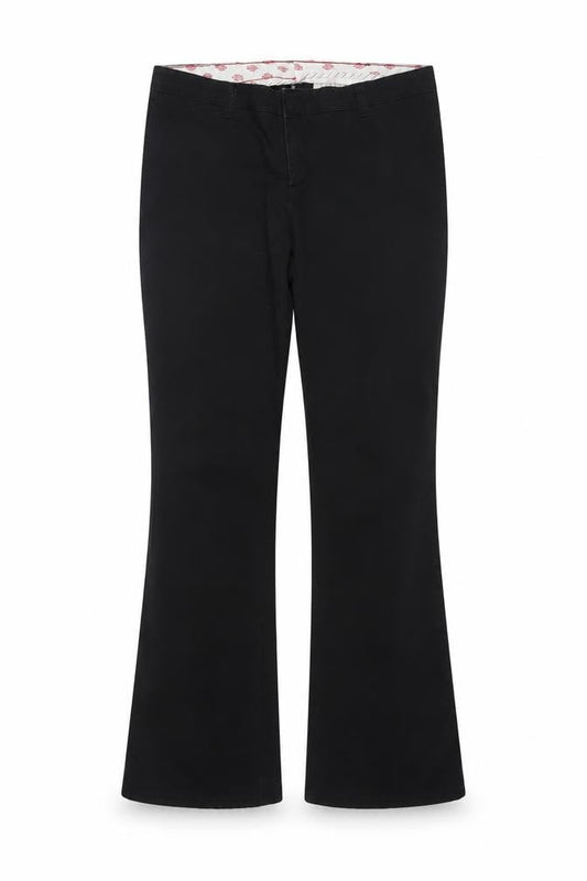 Dickies Women's Black 14 Regular Workwear Twill Trousers