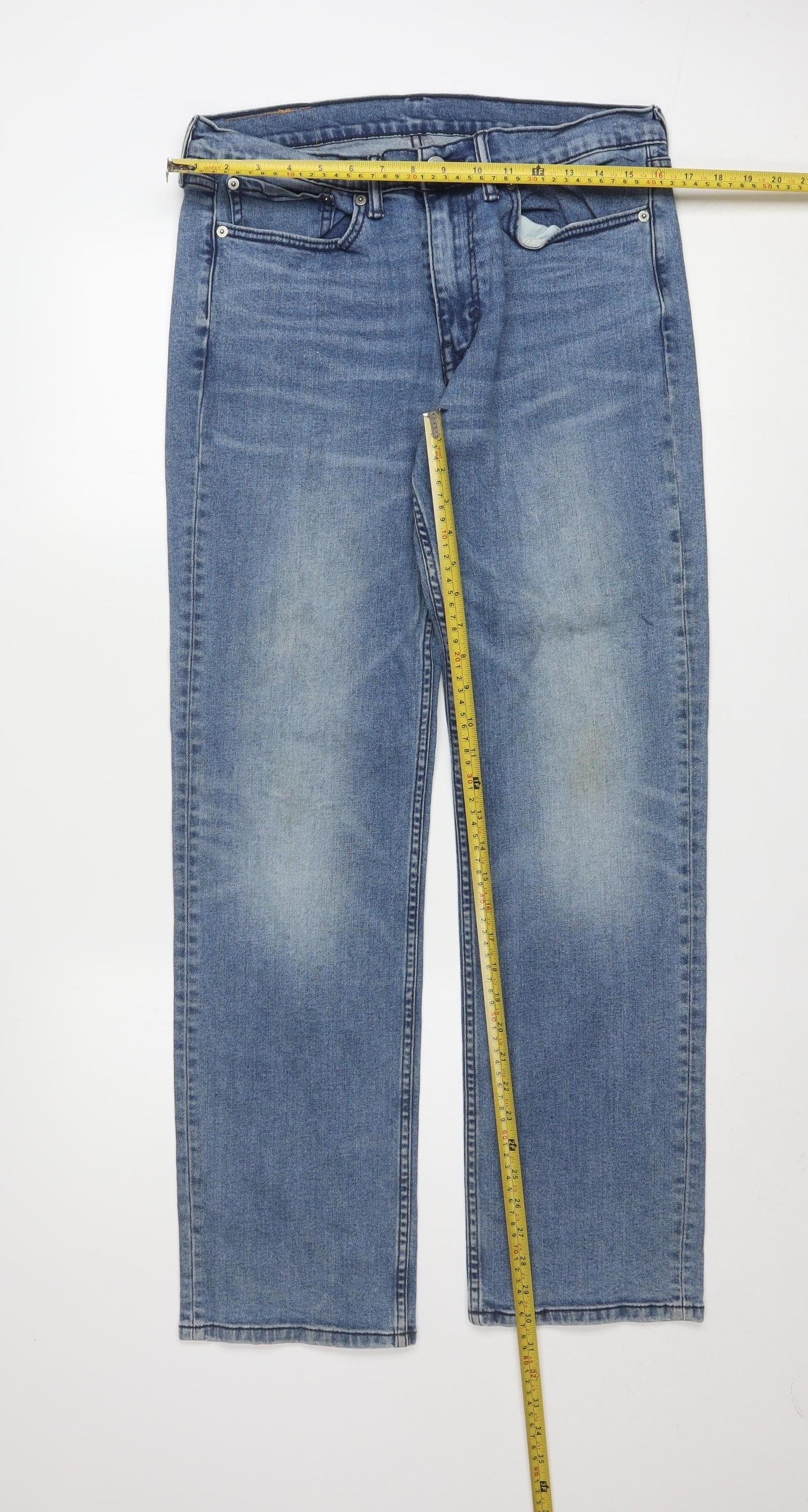 Levi's 514 Men's Blue Straight Leg Denim Jeans W32 L34