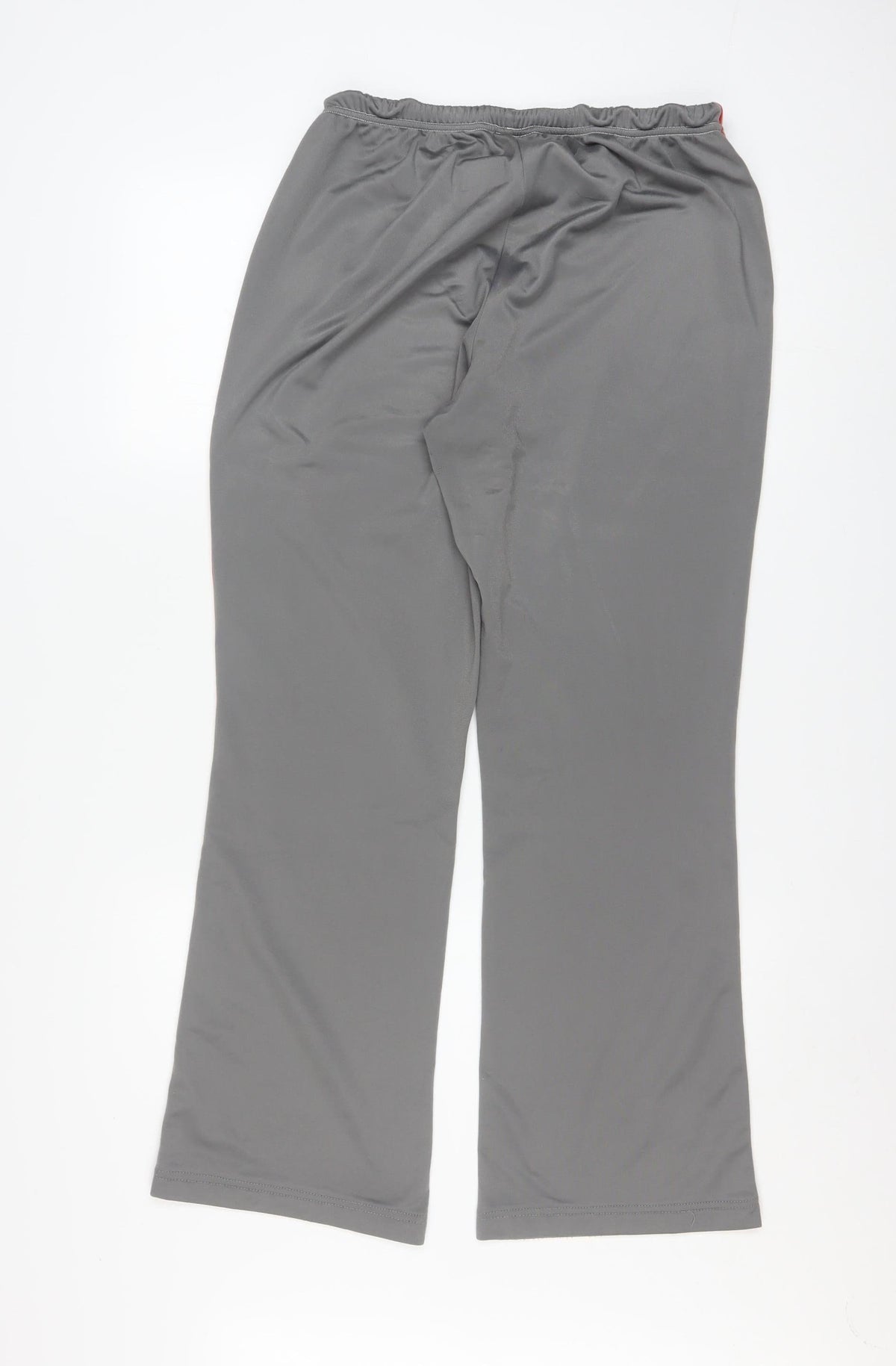 Arena Womens Grey Track Pants Size 14 Flared Elastic Waist Polyester