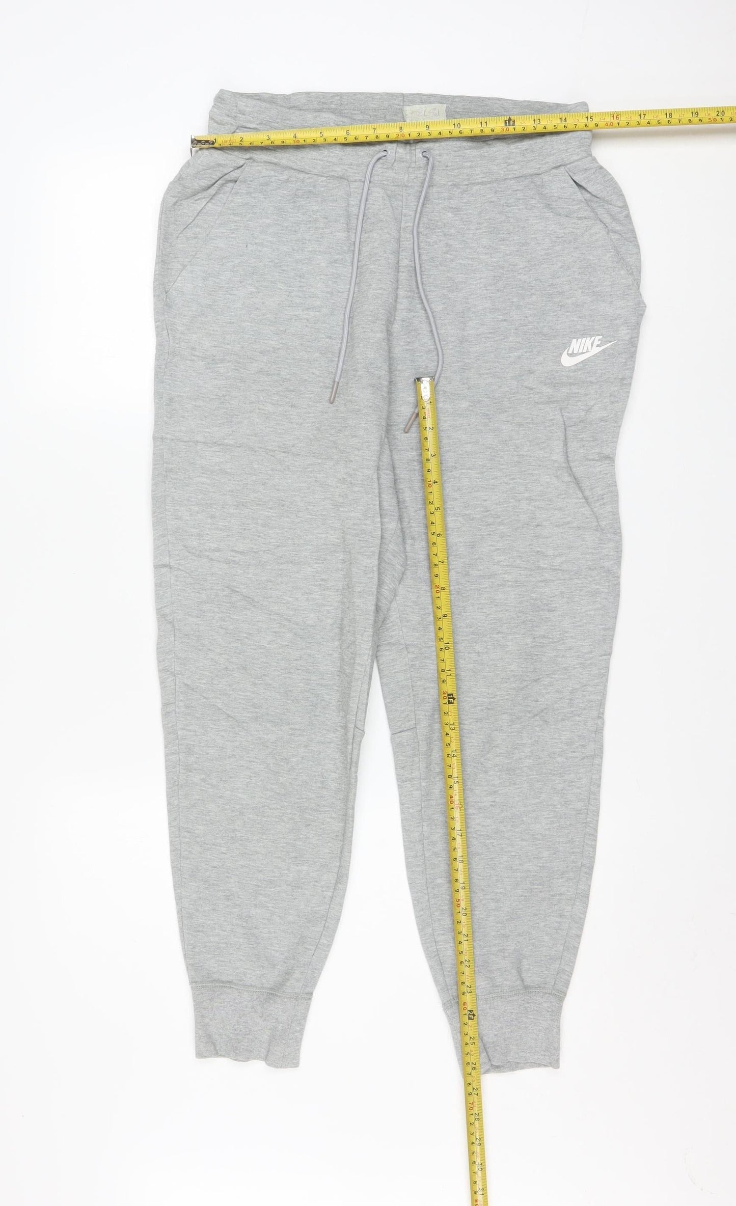 Nike Men’s Grey Jogger Sweatpants Size S Regular Fit Activewear