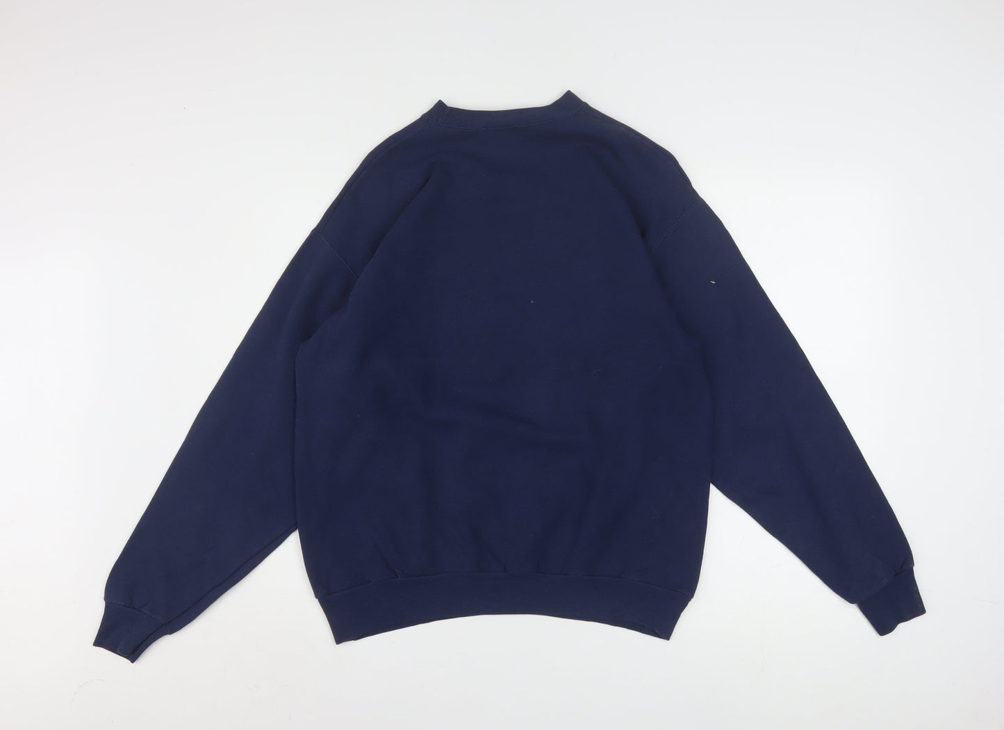 Hanes Disneyland Resort Navy Graphic Sweatshirt Women M 2012 Disney Print