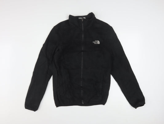 The North Face Men's Black Small Fleece Full Zip Jacket