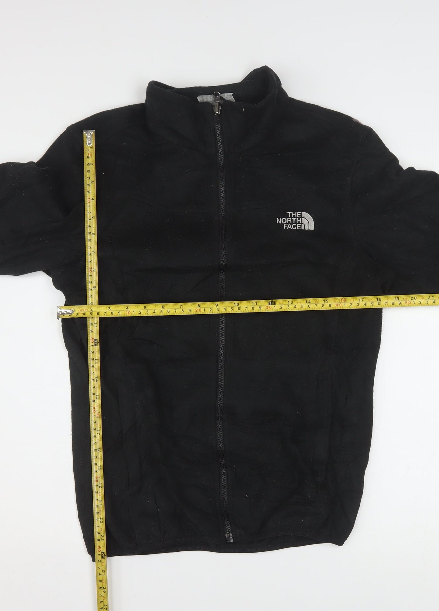 The North Face Men's Black Small Fleece Full Zip Jacket